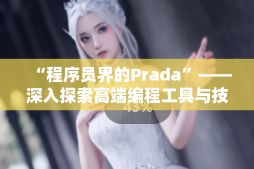 “程序員界的Prada”——深入探索高端編程工具與技術(shù)的奢華之路
