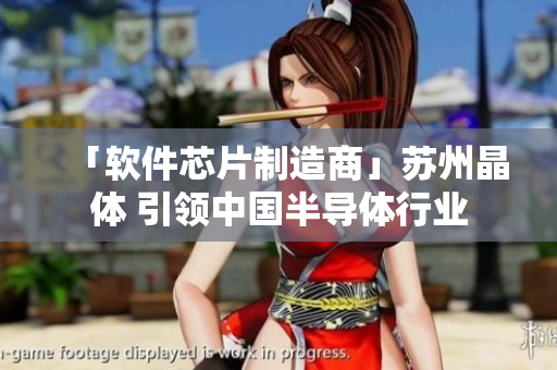 「軟件芯片制造商」蘇州晶體 引領中國半導體行業(yè)