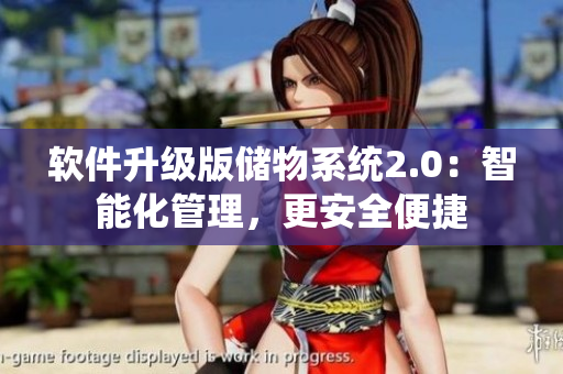 軟件升級版儲物系統(tǒng)2.0：智能化管理，更安全便捷