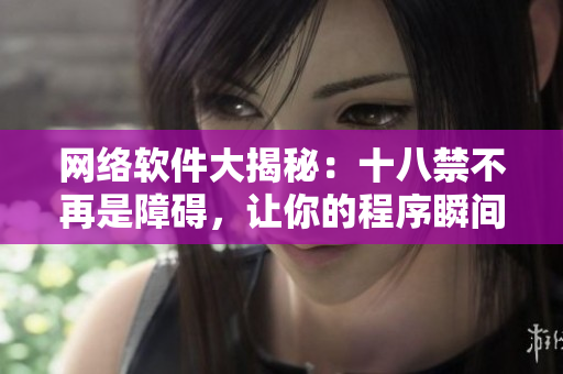 網(wǎng)絡(luò)軟件大揭秘：十八禁不再是障礙，讓你的程序瞬間升級