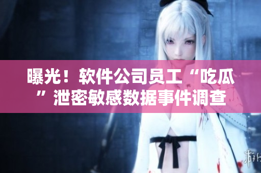 曝光！軟件公司員工“吃瓜”泄密敏感數(shù)據(jù)事件調(diào)查