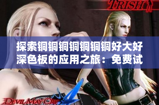 探索銅銅銅銅銅銅銅好大好深色板的應(yīng)用之旅：免費試用軟件現(xiàn)代功能技術(shù)