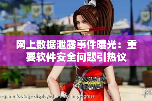 網(wǎng)上數(shù)據(jù)泄露事件曝光：重要軟件安全問題引熱議