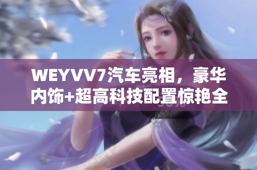 WEYVV7汽車亮相，豪華內飾+超高科技配置驚艷全場！