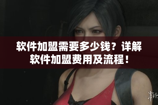 軟件加盟需要多少錢？詳解軟件加盟費用及流程！