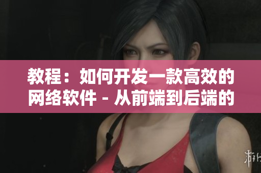 教程：如何開發(fā)一款高效的網(wǎng)絡(luò)軟件 - 從前端到后端的全流程指導(dǎo)