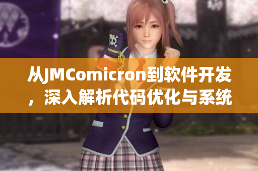 從JMComicron到軟件開發(fā)，深入解析代碼優(yōu)化與系統(tǒng)架構(gòu)優(yōu)化