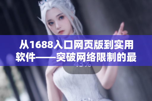 從1688入口網(wǎng)頁(yè)版到實(shí)用軟件——突破網(wǎng)絡(luò)限制的最佳工具推薦