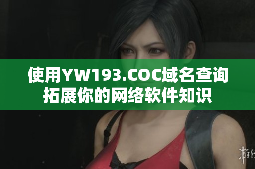 使用YW193.COC域名查詢拓展你的網(wǎng)絡(luò)軟件知識(shí)