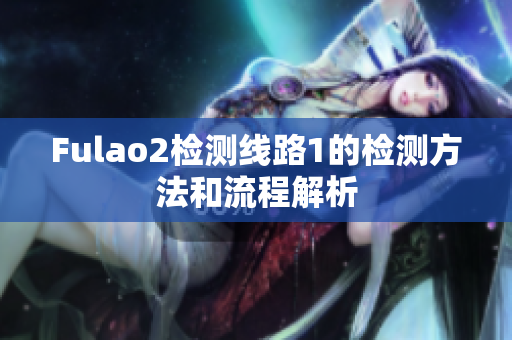 Fulao2檢測(cè)線路1的檢測(cè)方法和流程解析