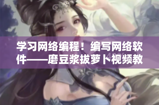 學(xué)習(xí)網(wǎng)絡(luò)編程！編寫網(wǎng)絡(luò)軟件——磨豆?jié){拔蘿卜視頻教程重構(gòu)版