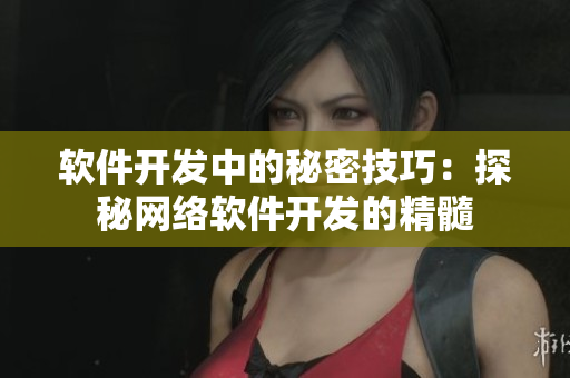 軟件開發(fā)中的秘密技巧：探秘網(wǎng)絡(luò)軟件開發(fā)的精髓