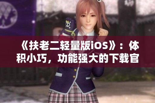 《扶老二輕量版iOS》：體積小巧，功能強(qiáng)大的下載官網(wǎng)