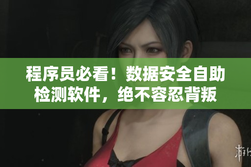 程序員必看！數(shù)據(jù)安全自助檢測(cè)軟件，絕不容忍背叛