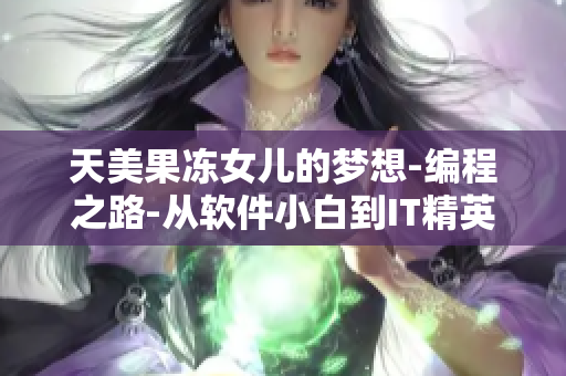 天美果凍女兒的夢想-編程之路-從軟件小白到IT精英
