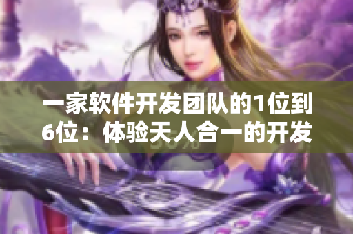 一家軟件開發(fā)團(tuán)隊的1位到6位：體驗天人合一的開發(fā)歷程