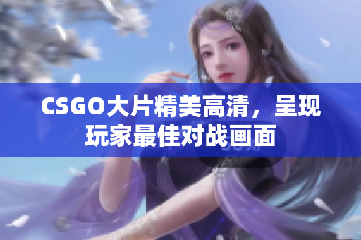 CSGO大片精美高清，呈現(xiàn)玩家最佳對(duì)戰(zhàn)畫面