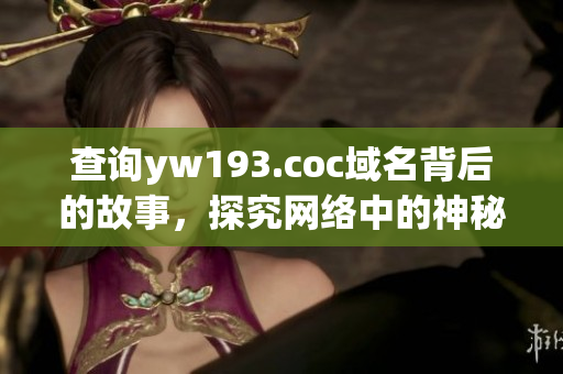 查詢yw193.coc域名背后的故事，探究網絡中的神秘代碼！
