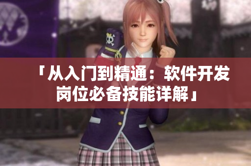 「從入門到精通：軟件開發(fā)崗位必備技能詳解」