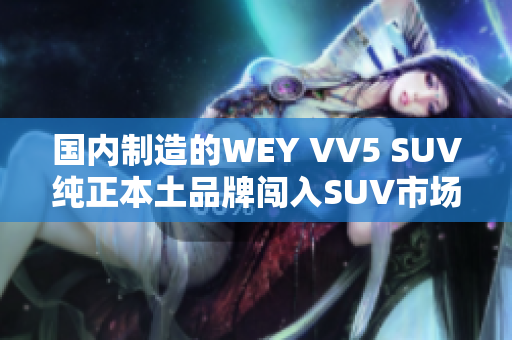 國內(nèi)制造的WEY VV5 SUV純正本土品牌闖入SUV市場