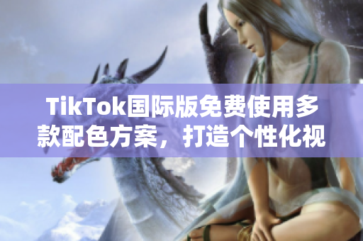 TikTok國際版免費使用多款配色方案，打造個性化視覺體驗