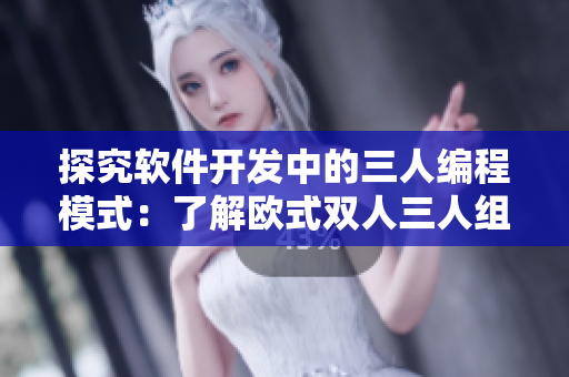 探究軟件開發(fā)中的三人編程模式：了解歐式雙人三人組合的工作流程和優(yōu)勢
