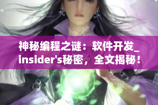 神秘編程之謎：軟件開發(fā)_insider's秘密，全文揭秘！