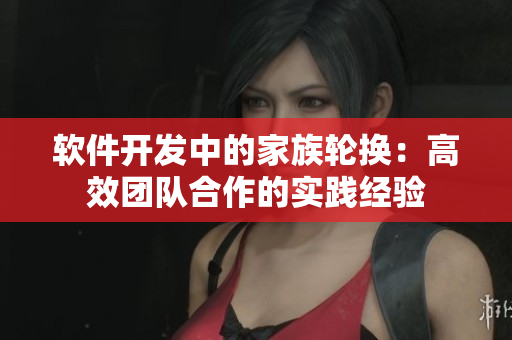 軟件開(kāi)發(fā)中的家族輪換：高效團(tuán)隊(duì)合作的實(shí)踐經(jīng)驗(yàn)