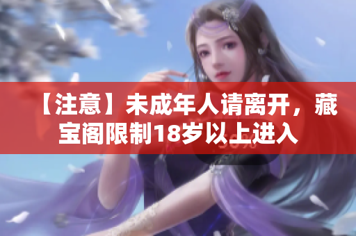 【注意】未成年人請(qǐng)離開，藏寶閣限制18歲以上進(jìn)入