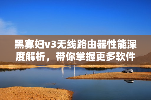 黑寡婦v3無線路由器性能深度解析，帶你掌握更多軟件技巧