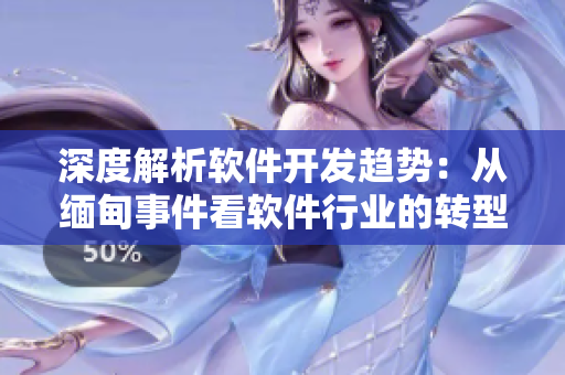 深度解析軟件開發(fā)趨勢(shì)：從緬甸事件看軟件行業(yè)的轉(zhuǎn)型與挑戰(zhàn)