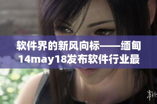 軟件界的新風(fēng)向標(biāo)——緬甸14may18發(fā)布軟件行業(yè)最新動(dòng)態(tài)