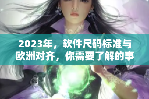 2023年，軟件尺碼標準與歐洲對齊，你需要了解的事項！