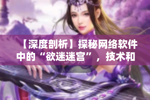 【深度剖析】探秘網(wǎng)絡(luò)軟件中的“欲迷迷宮”，技術(shù)和編寫體驗俱佳！