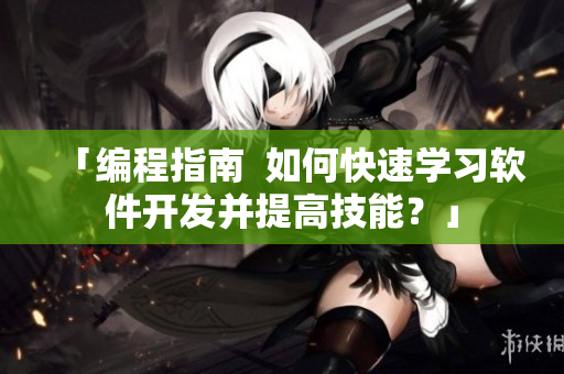 「編程指南  如何快速學(xué)習(xí)軟件開(kāi)發(fā)并提高技能？」