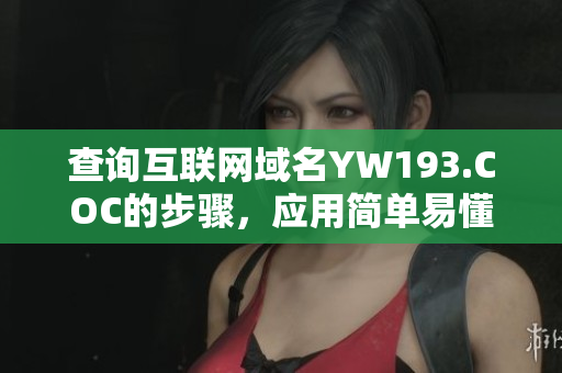 查詢互聯(lián)網(wǎng)域名YW193.COC的步驟，應(yīng)用簡單易懂的語言進(jìn)行詳細(xì)介紹