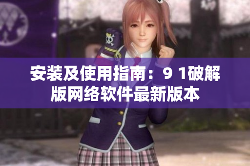 安裝及使用指南：9 1破解版網(wǎng)絡軟件最新版本
