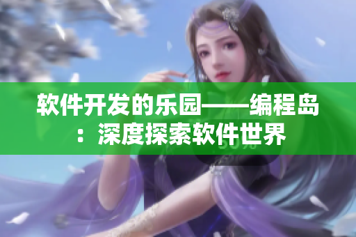 軟件開發(fā)的樂(lè)園——編程島：深度探索軟件世界
