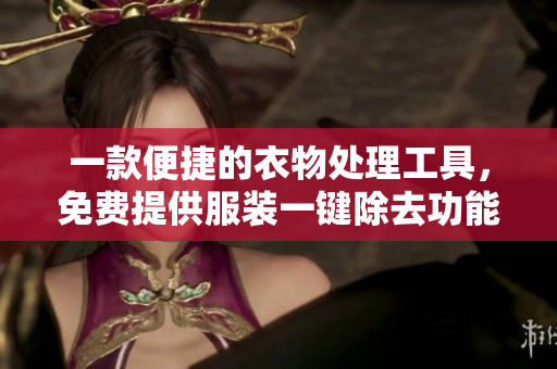 一款便捷的衣物處理工具，免費(fèi)提供服裝一鍵除去功能