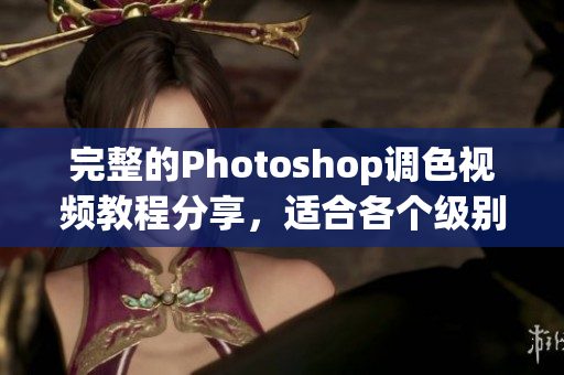 完整的Photoshop調(diào)色視頻教程分享，適合各個級別的學(xué)習(xí)者