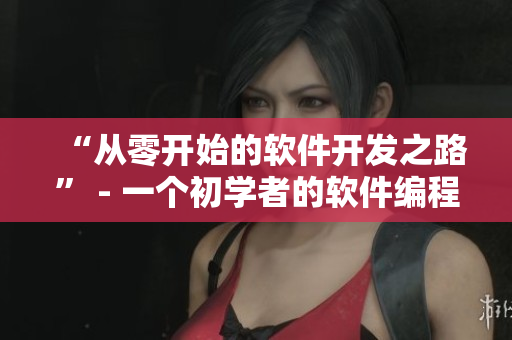 “從零開始的軟件開發(fā)之路” - 一個初學者的軟件編程心路歷程