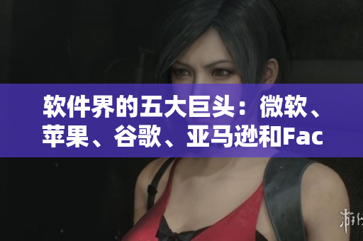 軟件界的五大巨頭：微軟、蘋果、谷歌、亞馬遜和Facebook