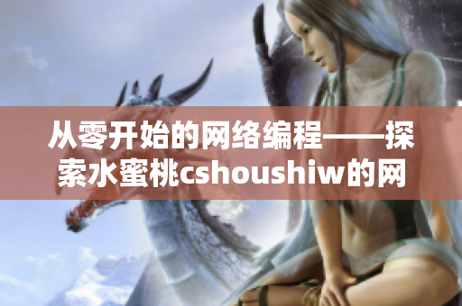 從零開始的網(wǎng)絡編程——探索水蜜桃cshoushiw的網(wǎng)絡軟件開發(fā)之路