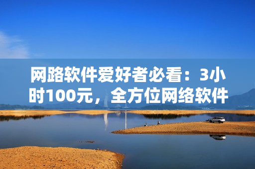 網路軟件愛好者必看：3小時100元，全方位網絡軟件編輯咨詢服務