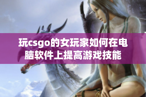 玩csgo的女玩家如何在電腦軟件上提高游戲技能