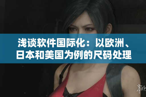 淺談軟件國際化：以歐洲、日本和美國為例的尺碼處理方法