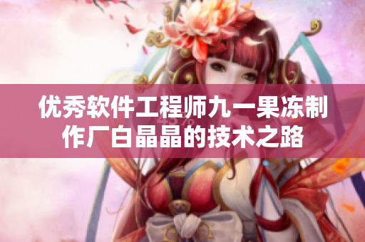 優(yōu)秀軟件工程師九一果凍制作廠白晶晶的技術(shù)之路