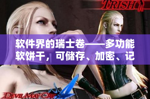 軟件界的瑞士卷——多功能軟餅干，可儲存、加密、記錄與分享