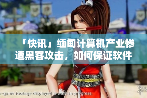 「快訊」緬甸計(jì)算機(jī)產(chǎn)業(yè)慘遭黑客攻擊，如何保證軟件安全？