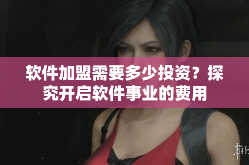 軟件加盟需要多少投資？探究開(kāi)啟軟件事業(yè)的費用